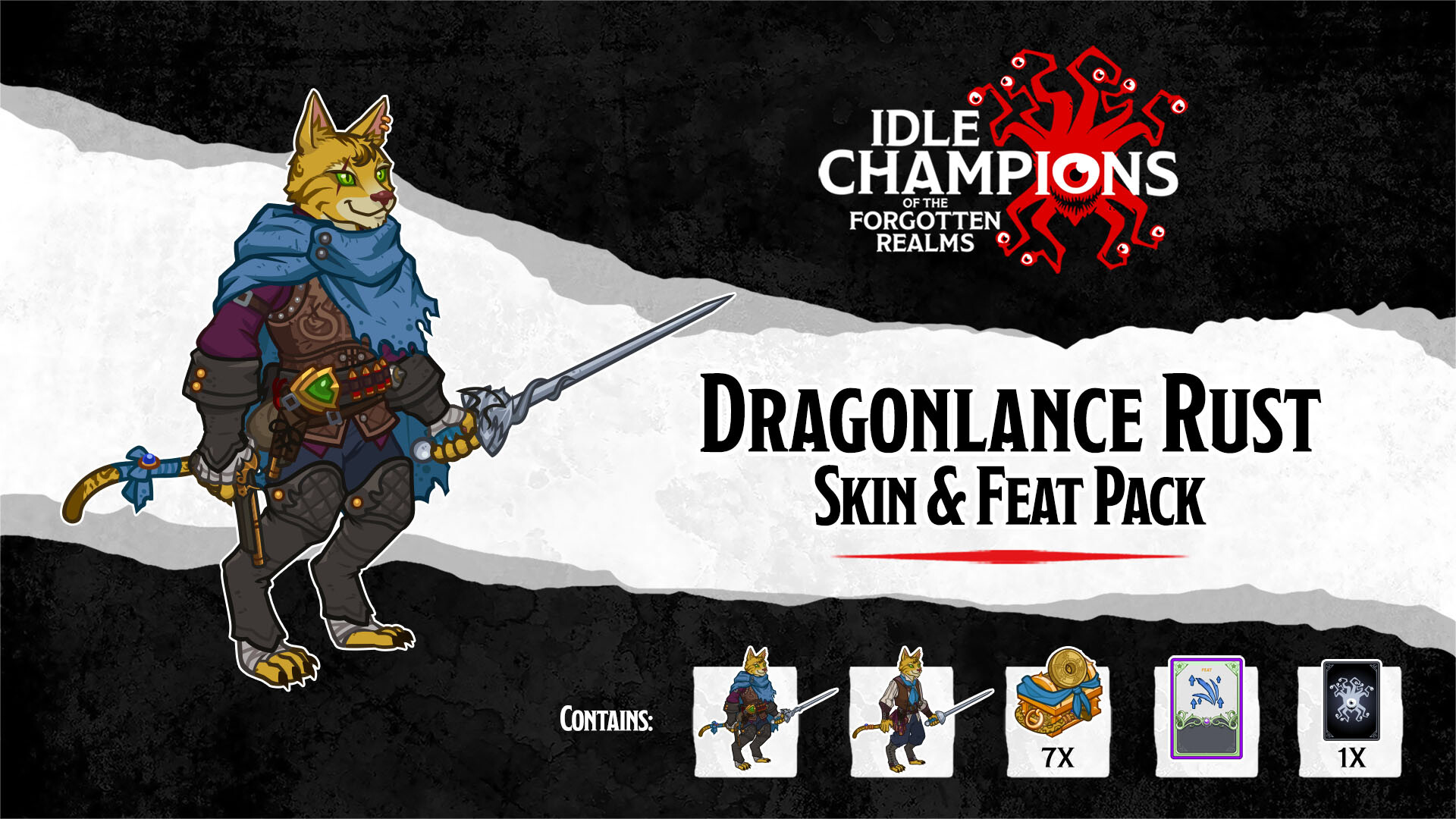 Idle Champions - Dragonlance Rust Skin & Feat Pack Featured Screenshot #1