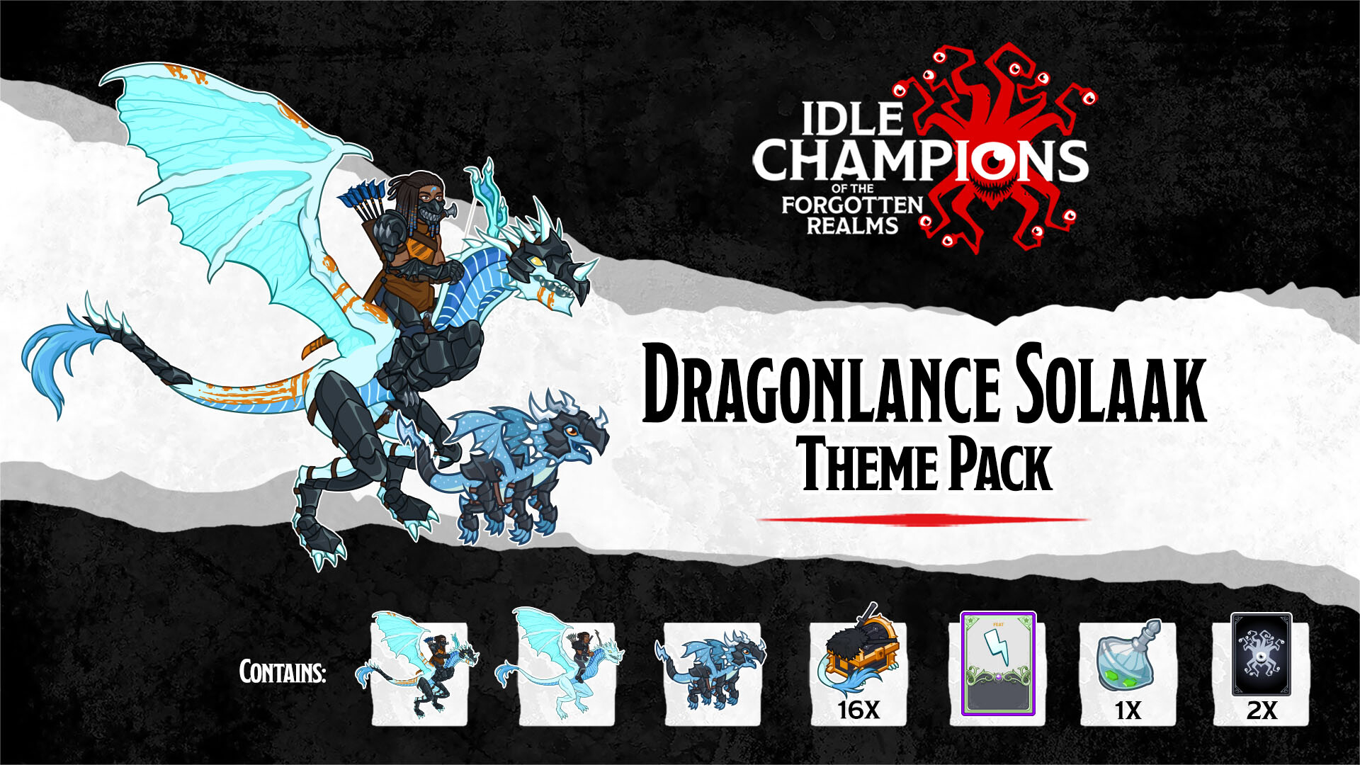 Idle Champions - Dragonlance Solaak Theme Pack Featured Screenshot #1