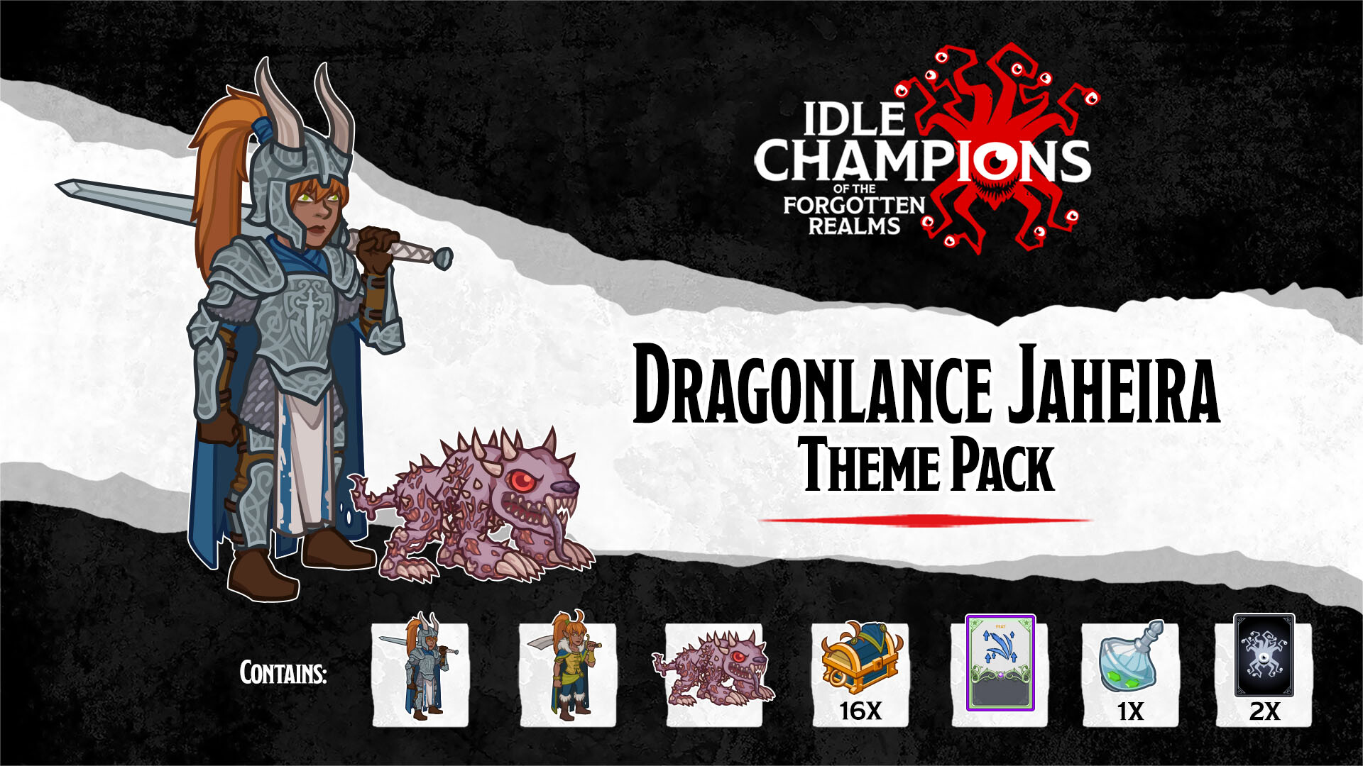 Idle Champions - Dragonlance Jaheira Theme Pack Featured Screenshot #1