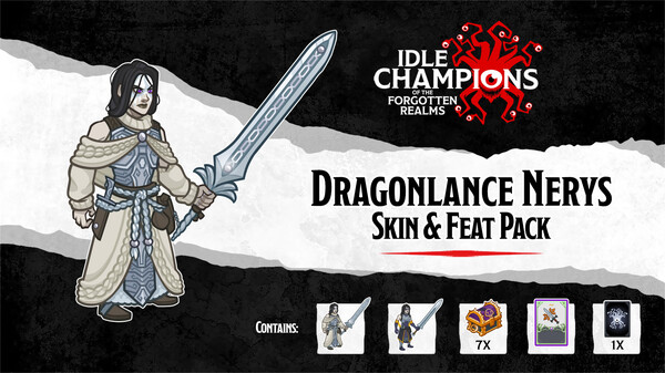 Idle Champions - Dragonlance Nerys Skin & Feat Pack