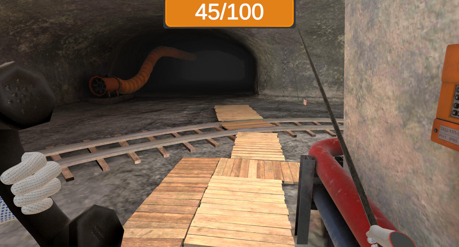 Underground roof fall hazard assessment VR Training Free #7