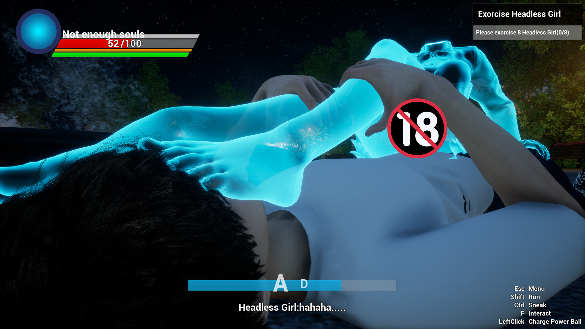I am The Exorcist-R18 DLC PC gameplay screenshot 1 of 1