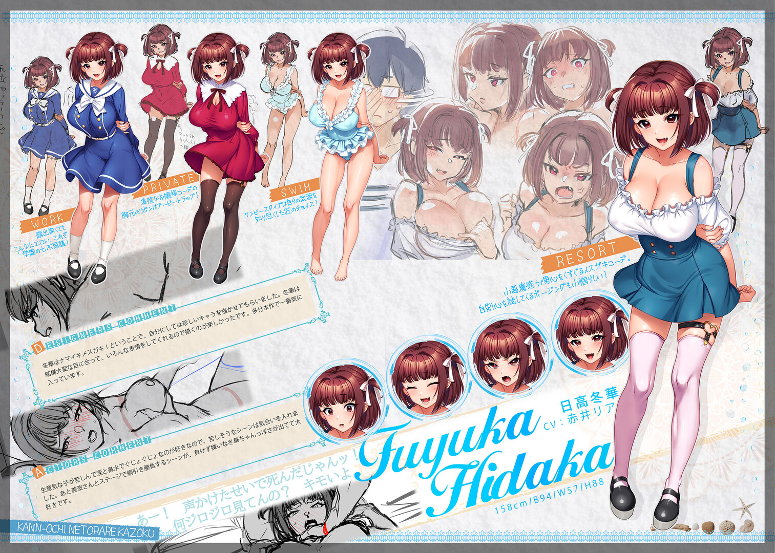 完堕ちX寝取られ家族 - 設定資料集 - #4