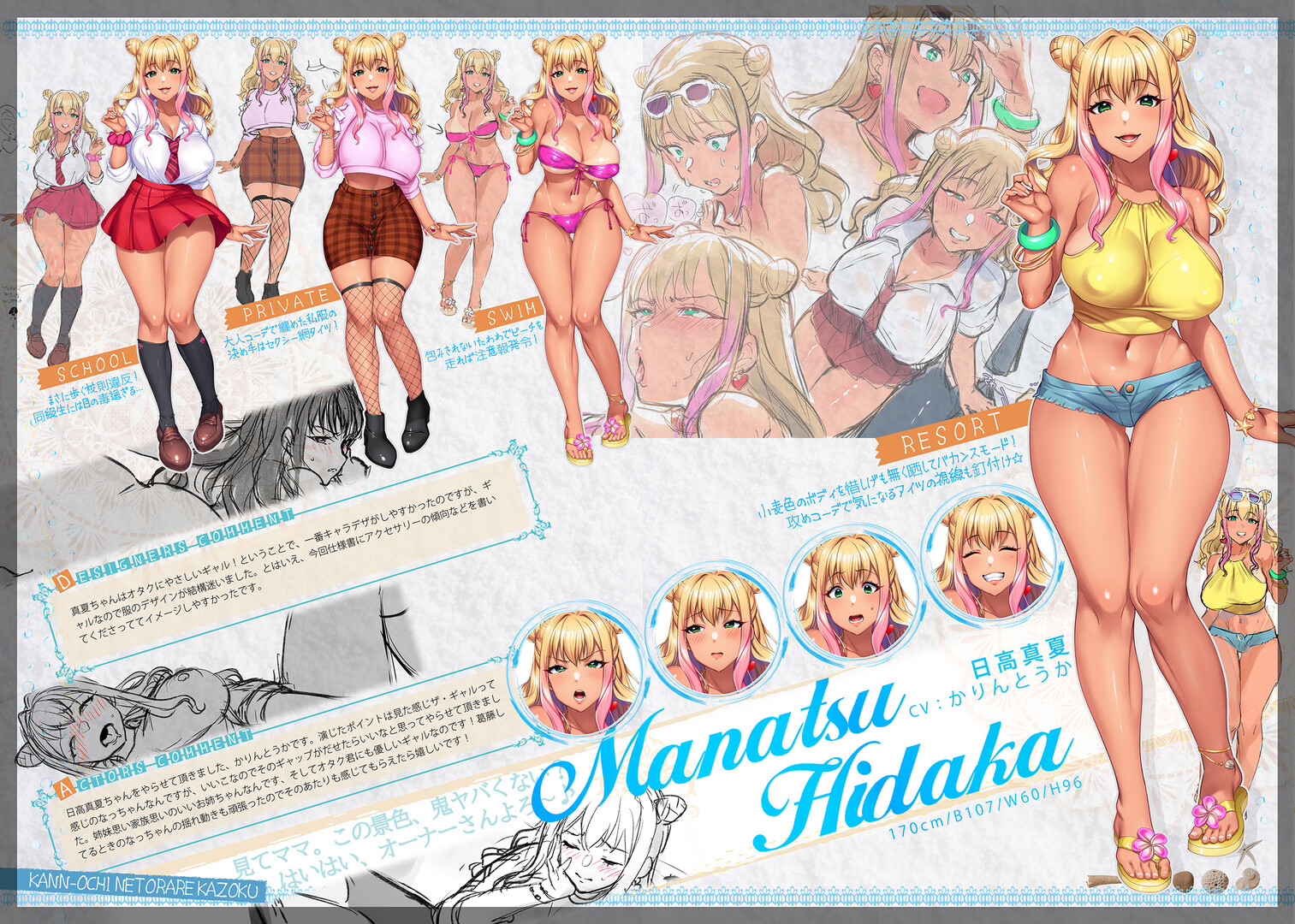 完堕ちX寝取られ家族 - 設定資料集 - #3