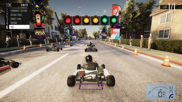 Скриншот из Gearhead Karting