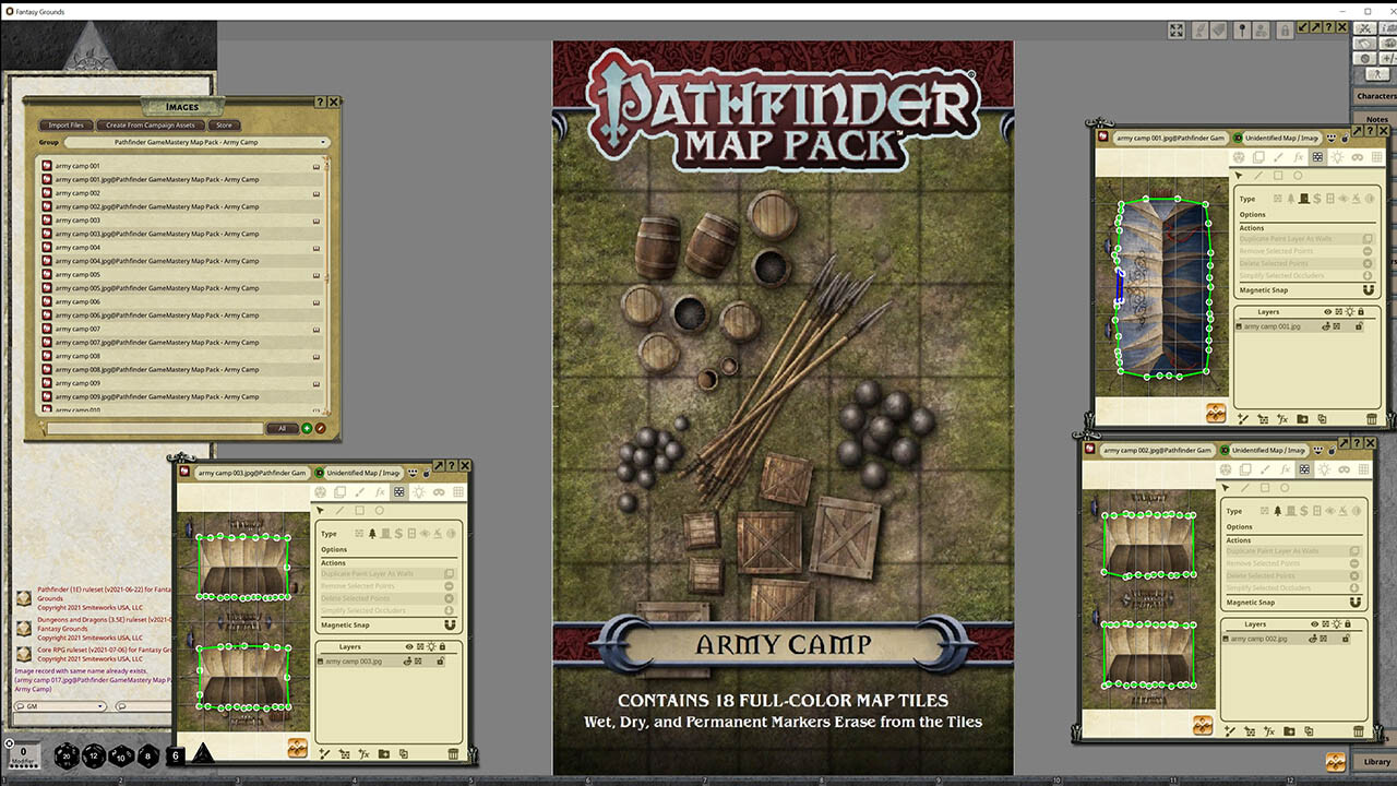 Fantasy Grounds - Pathfinder RPG - GameMastery Map Pack: Mines Featured Screenshot #1
