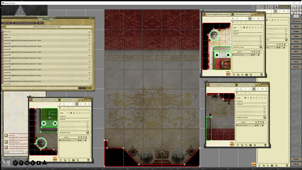 Fantasy Grounds - Pathfinder RPG - GameMastery Map Pack: Palace for steam