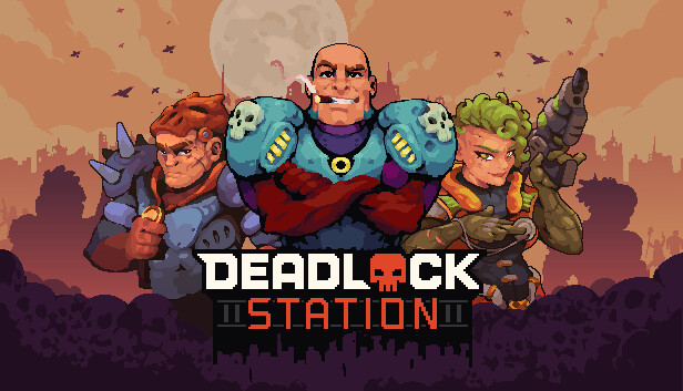 Imagen de la cápsula de "Deadlock Station" que utilizó RoboStreamer para las transmisiones en Steam