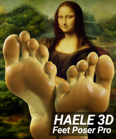 HAELE 3D - Feet Poser Pro