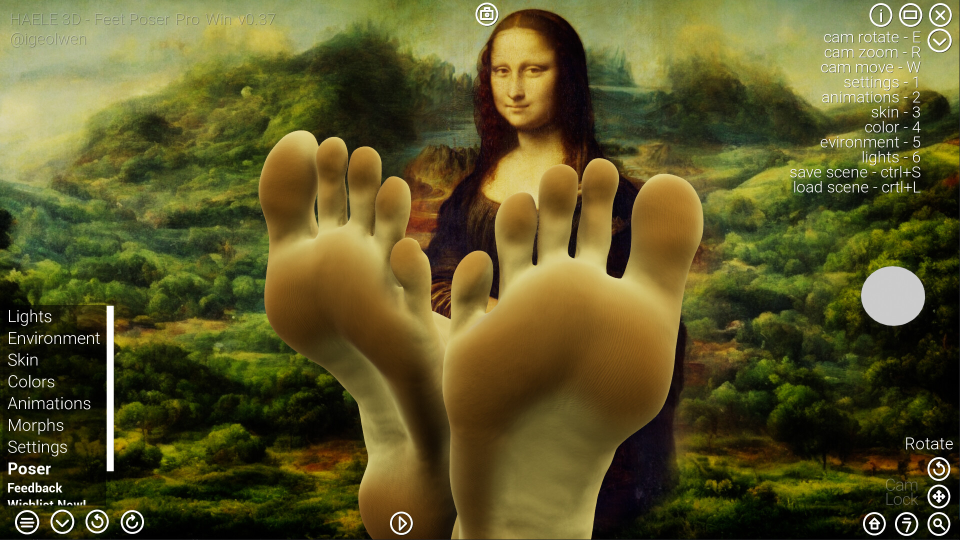HAELE 3D - Feet Poser Pro screenshot screenshot 16