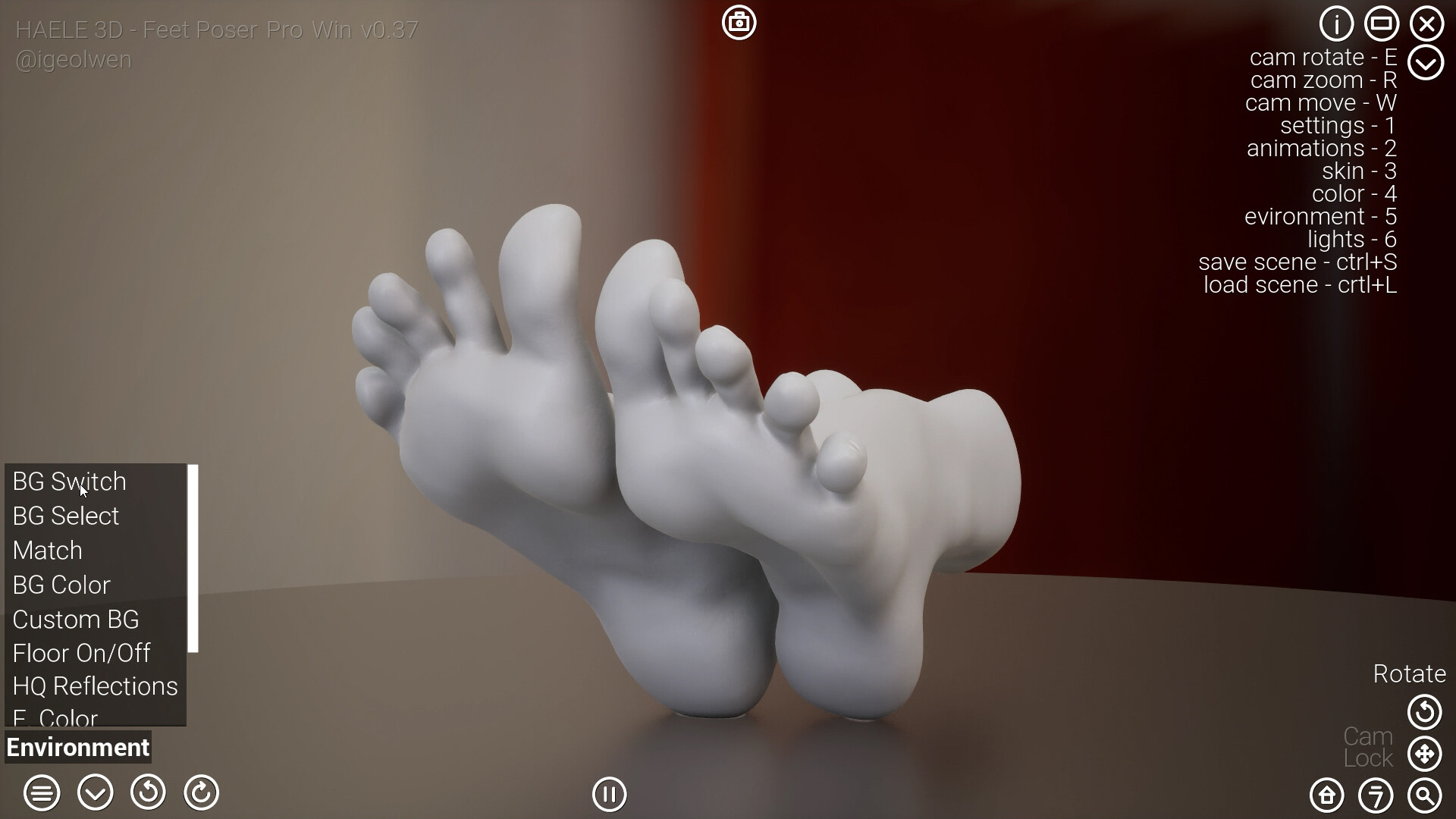 HAELE 3D - Feet Poser Pro #23