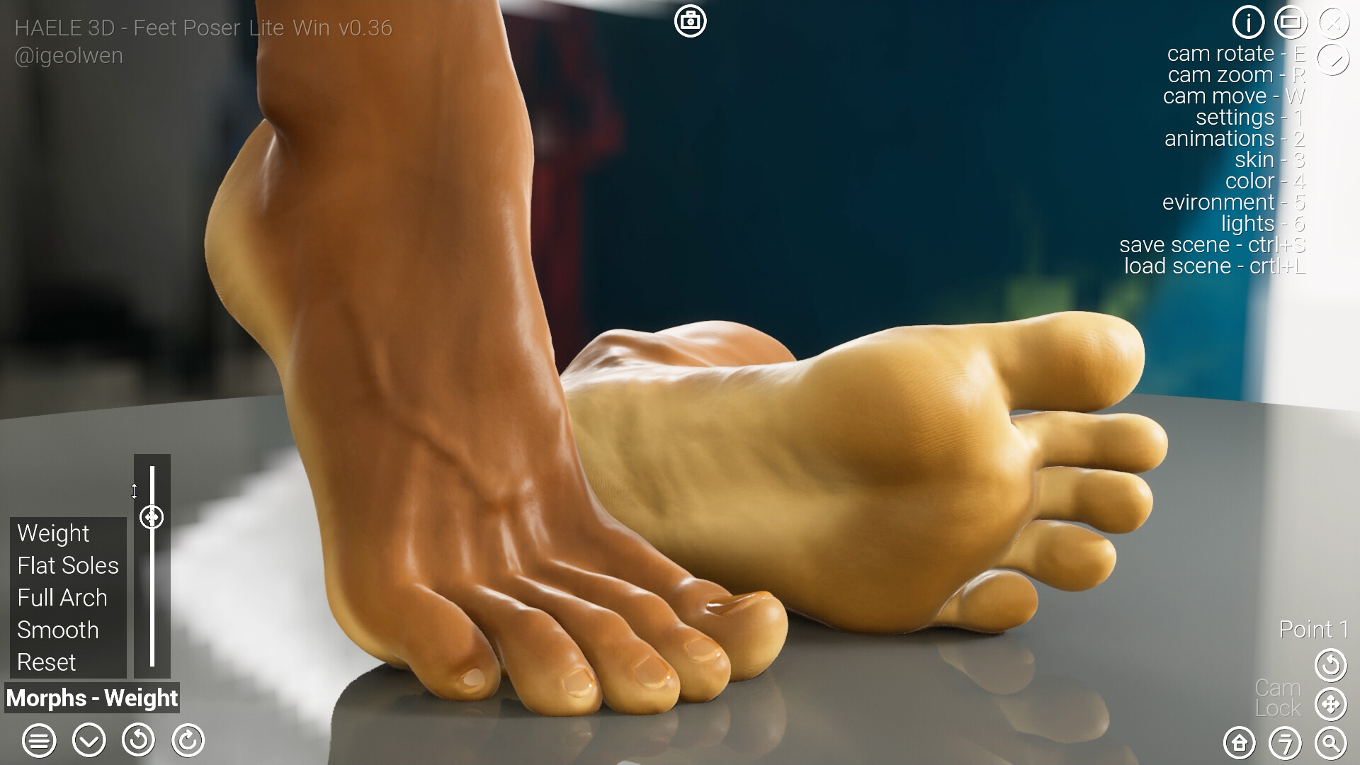 HAELE 3D - Feet Poser Pro screenshot screenshot 5