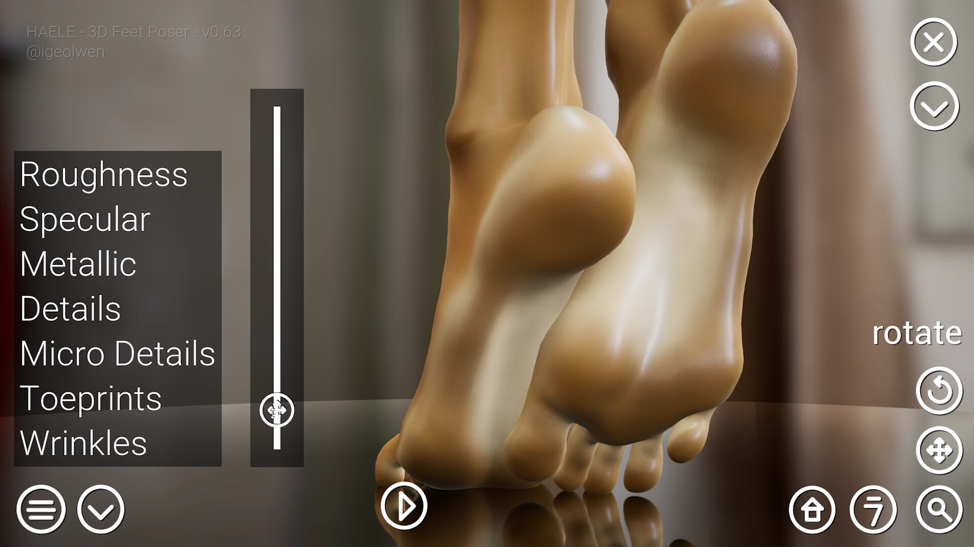 HAELE 3D - Feet Poser Pro screenshot screenshot 11