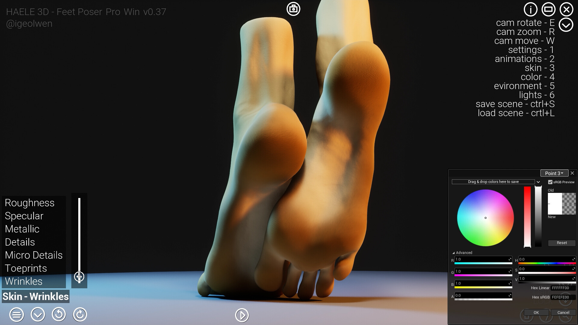 HAELE 3D - Feet Poser Pro screenshot screenshot 8