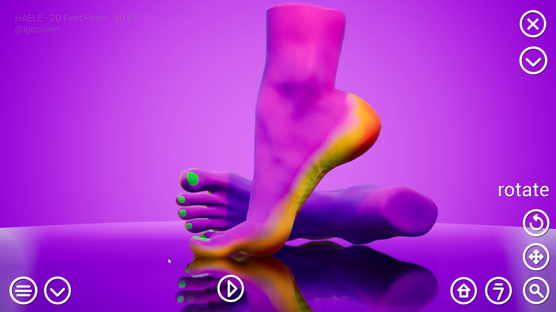 HAELE 3D - Feet Poser Pro #4