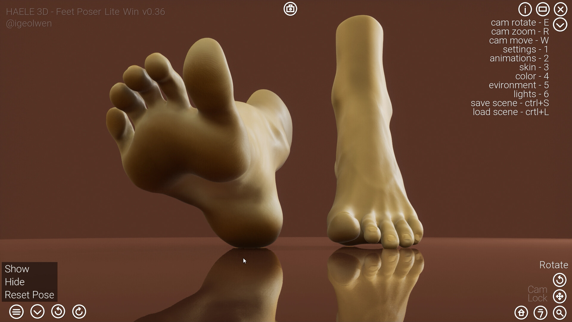 HAELE 3D - Feet Poser Pro screenshot screenshot 30