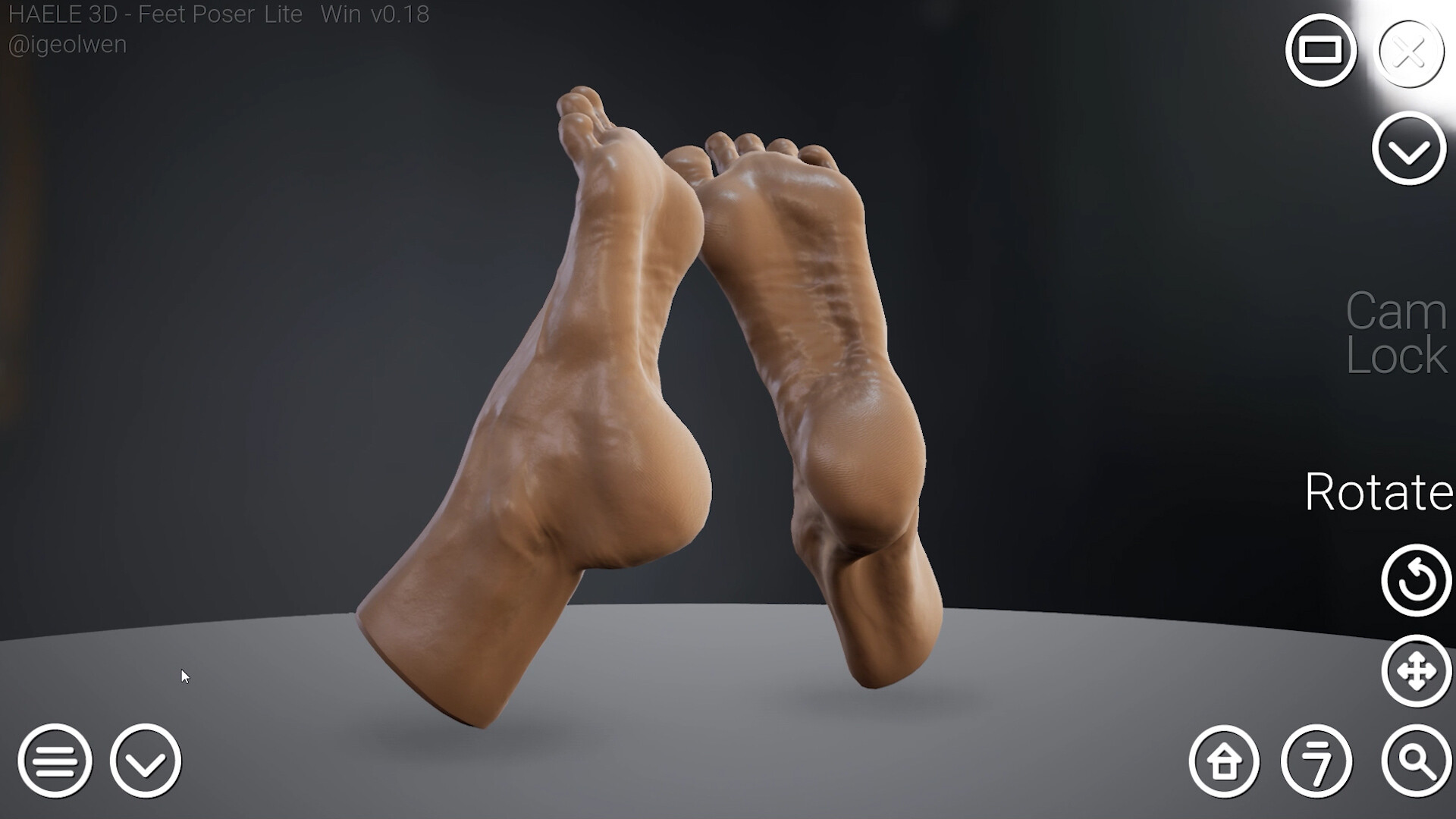 HAELE 3D - Feet Poser Pro screenshot screenshot 23