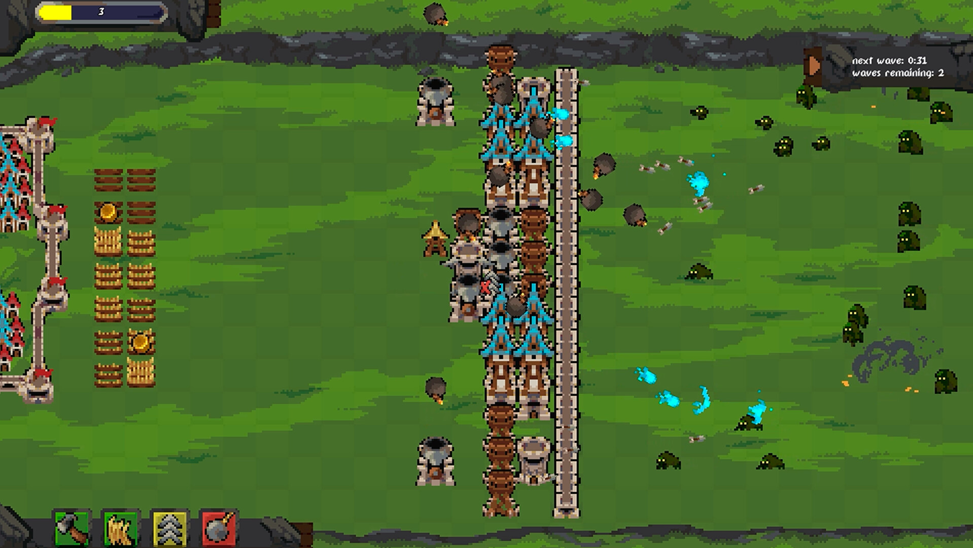 Castle Rush Zombies screenshot screenshot 1