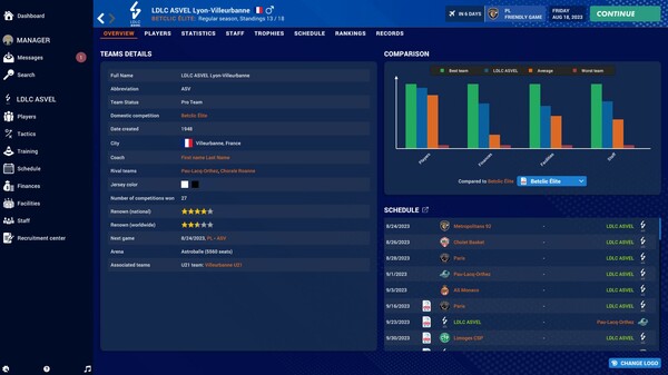 Pro Basketball Manager 2024for windows and Linux 1