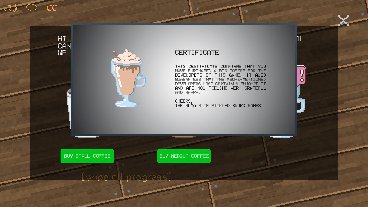 Big coffee for developers - Not Anyone's Business But My Own #2