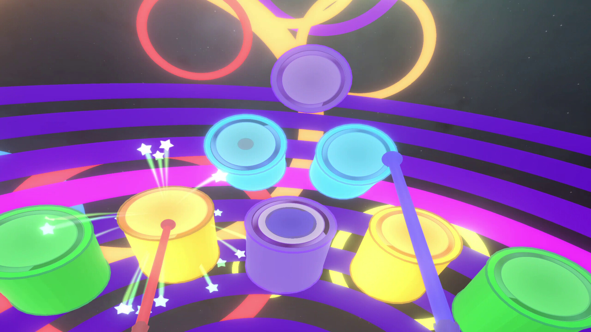 Neon Music Drums screenshot 1