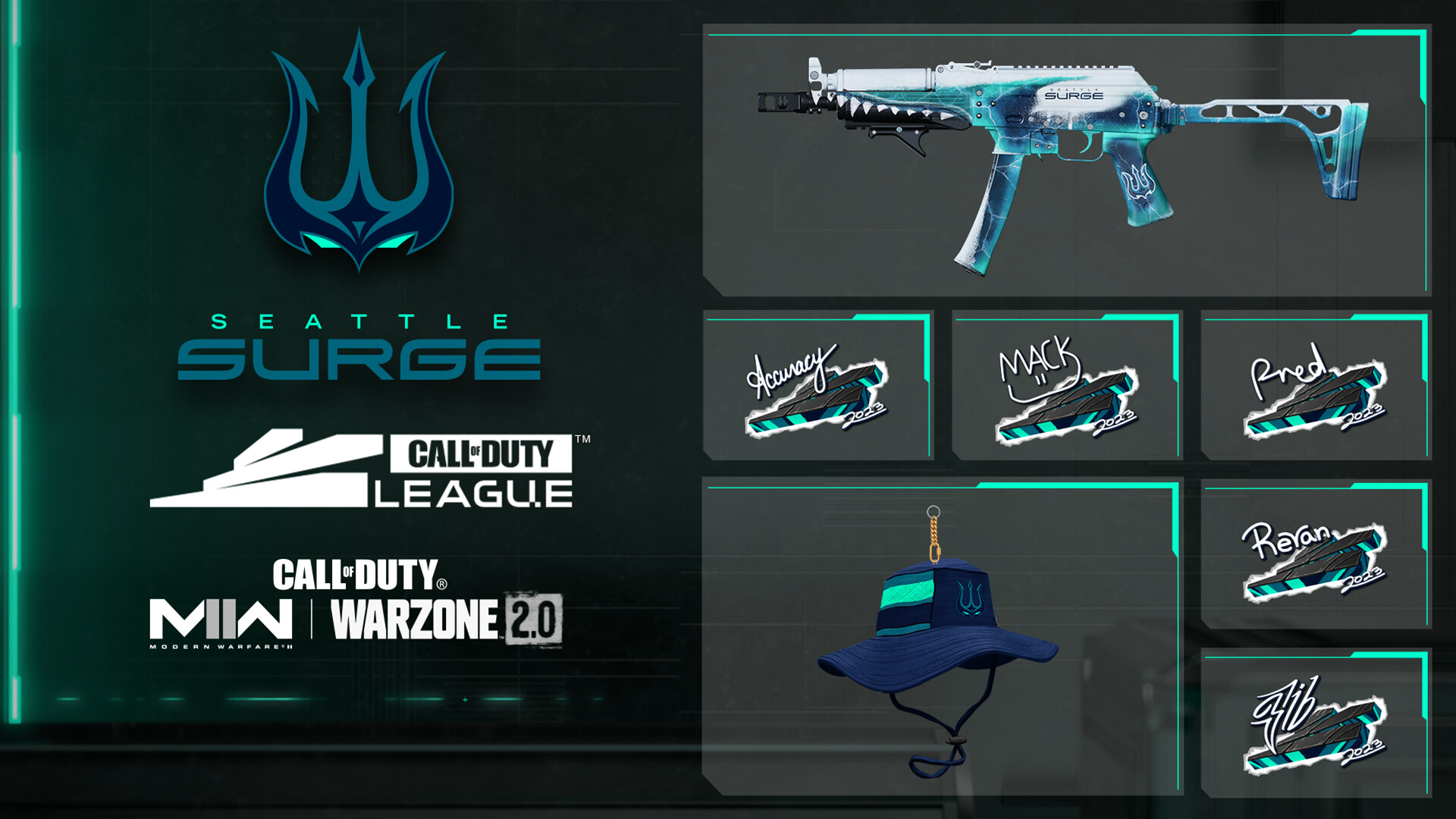 Call of Duty League - Seattle Surge Team Pack 2023 PC gameplay screenshot 1 of 1