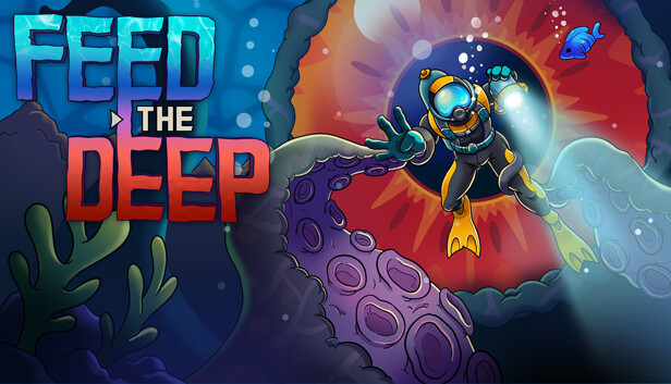 Capsule image of "Feed the Deep" which used RoboStreamer for Steam Broadcasting