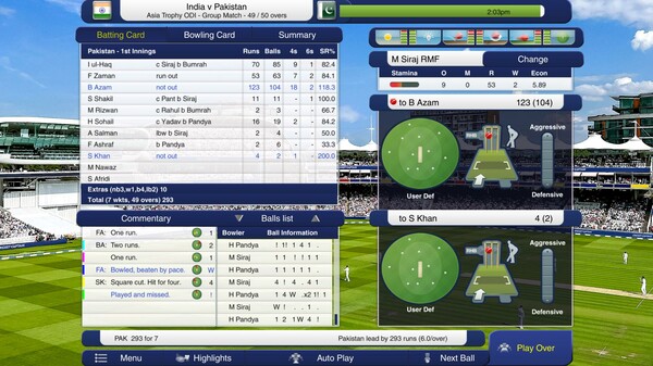 Скриншот из Cricket Captain 2023