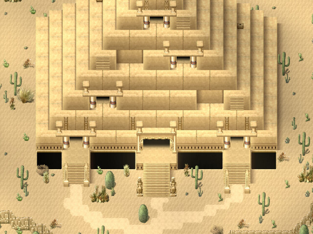 RPG Maker MZ - KR Sprit of Egypt Tileset screenshot screenshot 7