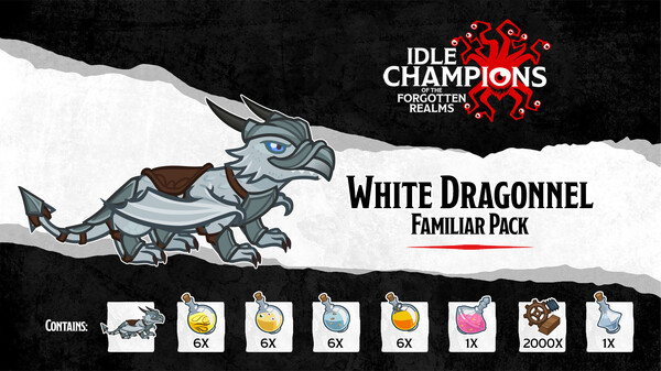 Idle Champions - White Dragonnel Familiar Pack for steam Idle Champions - White Dragonnel Familiar Pack for steam