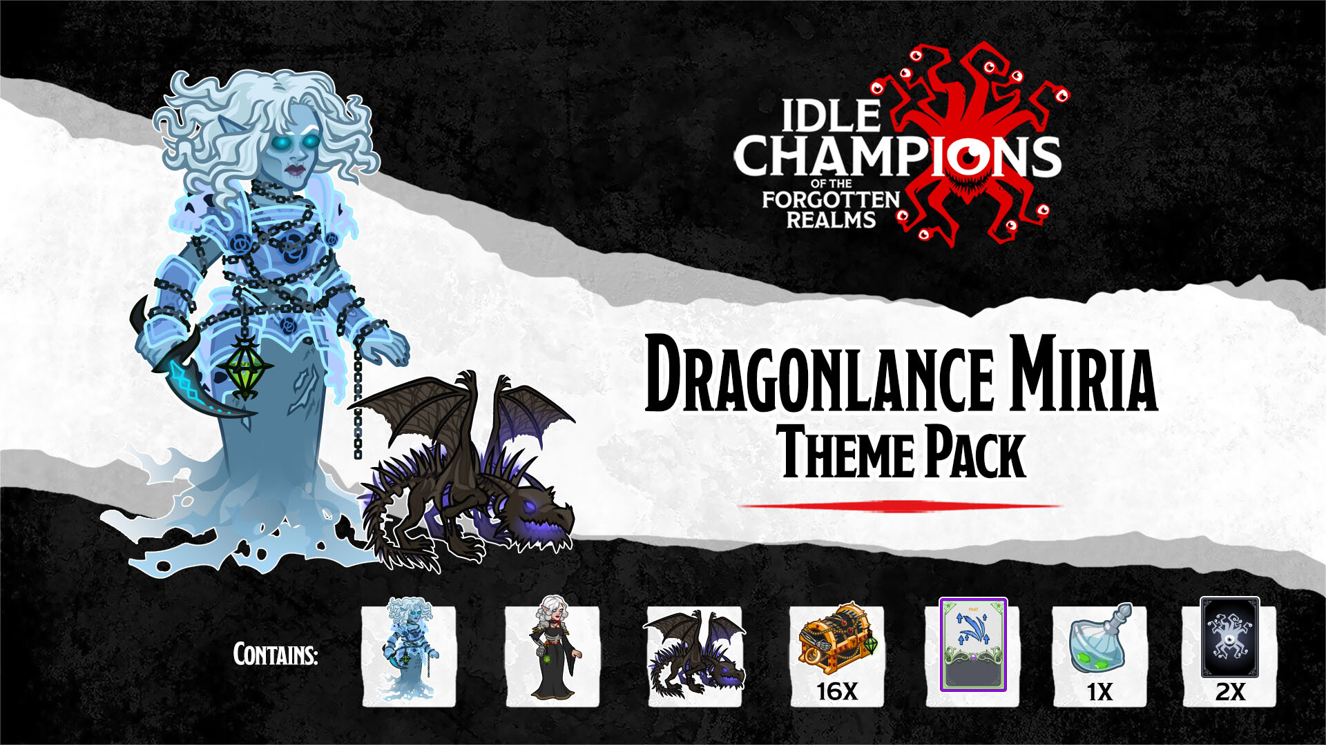 Idle Champions - Dragonlance Miria Theme Pack Featured Screenshot #1