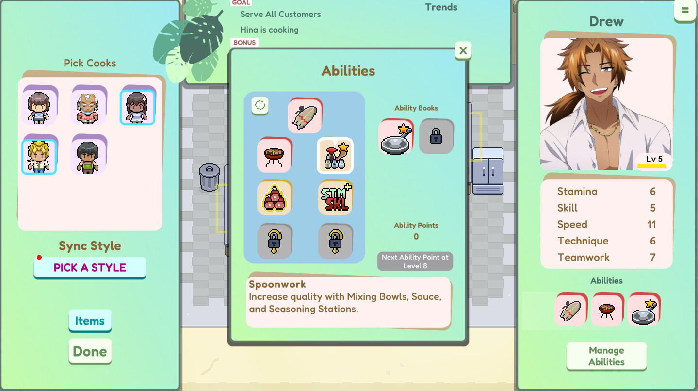 Kitchen Sync: Aloha! on Steam