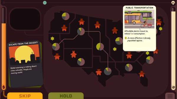 Скриншот из Green New Deal Simulator