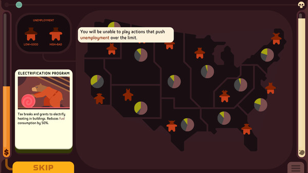 Скриншот из Green New Deal Simulator