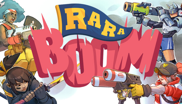 Capsule Grafik von "RA RA BOOM", das RoboStreamer für seinen Steam Broadcasting genutzt hat.