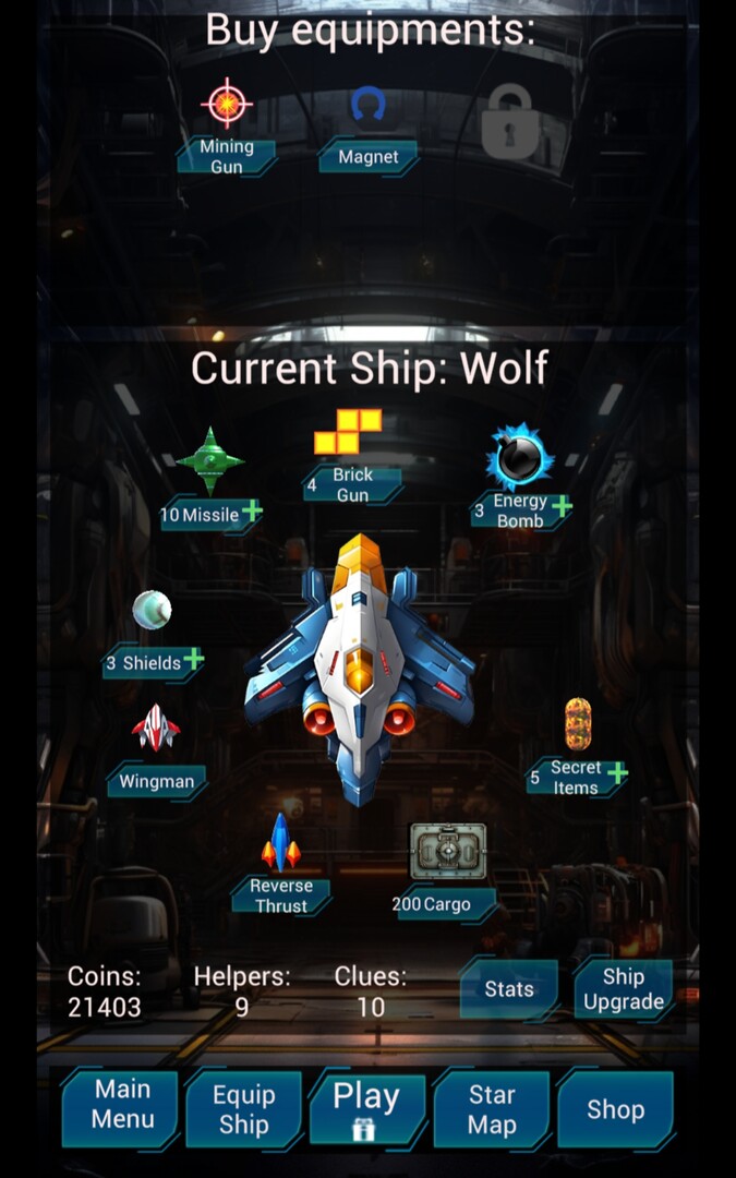 Starwulf - Seeker of Secret Space screenshot 1