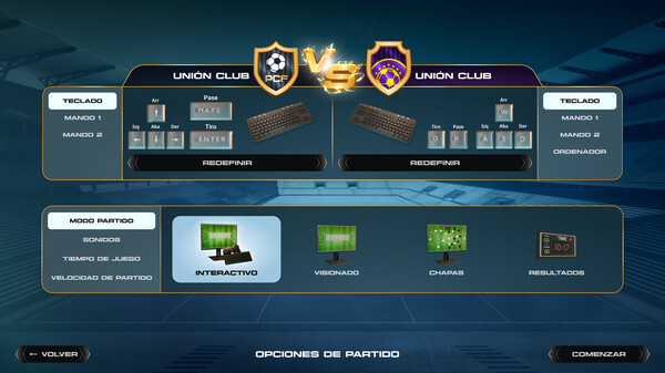 Скриншот из PC Futbol 8