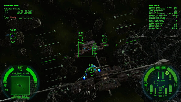 Скриншот из Space Wing Cadet