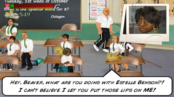 Скриншот из School Days