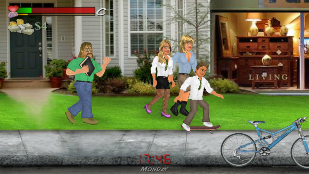 Play The School Days Game on PC: An Indie Simulation Game by MDickie