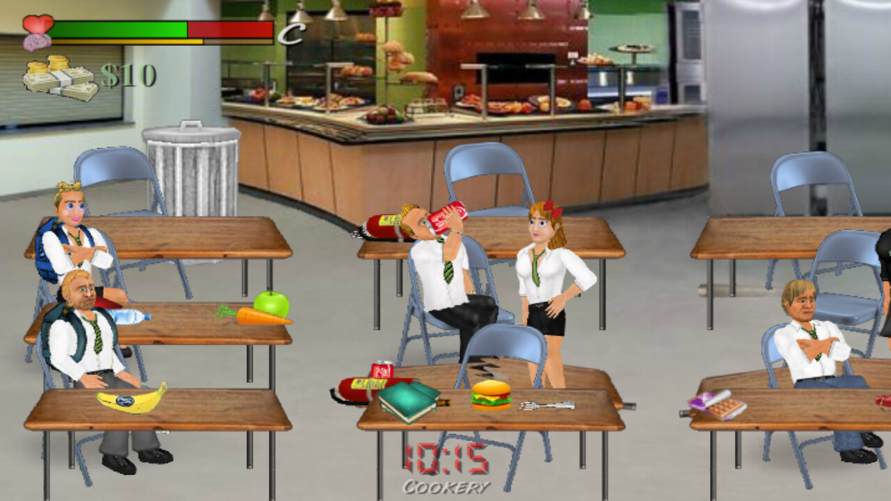 Play The School Days Game on PC: An Indie Simulation Game by MDickie