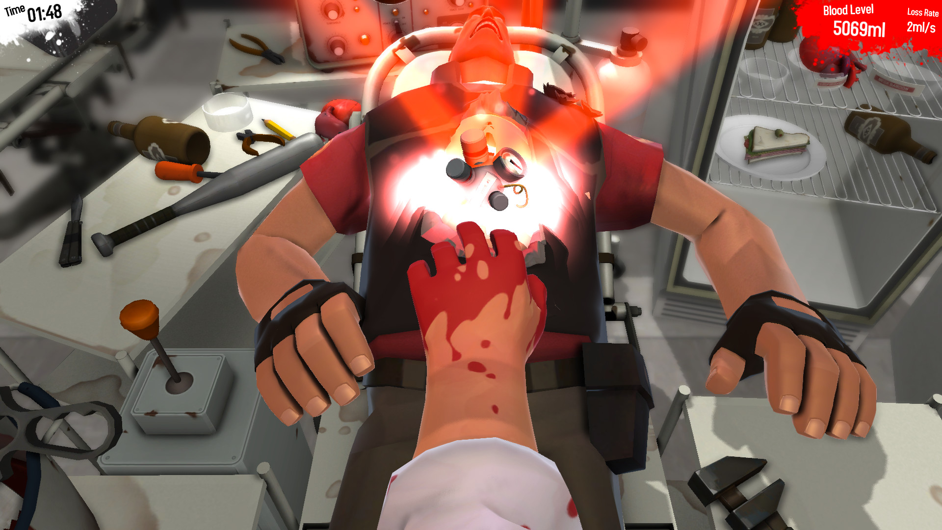 Surgeon Simulator 2013 - Jogo Gratuito Online