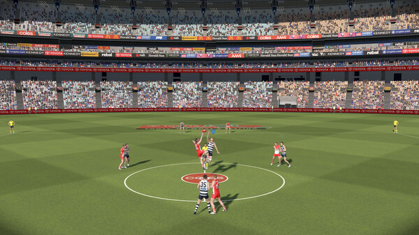 Скриншот из AFL 23