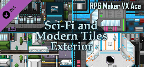 RPG Maker VX Ace - Sci-Fi and Modern Tileset - Exterior