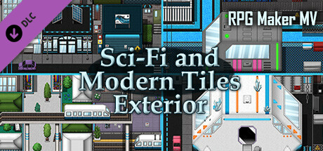 RPG Maker MV - Sci-Fi and Modern Tileset - Exterior