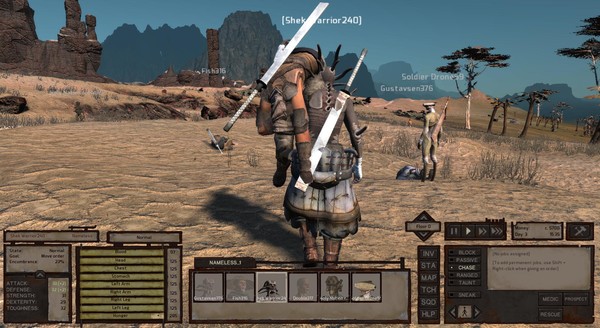 Screenshot of Kenshi