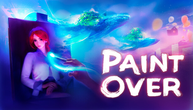 Capsule image of "Paint Over" which used RoboStreamer for Steam Broadcasting