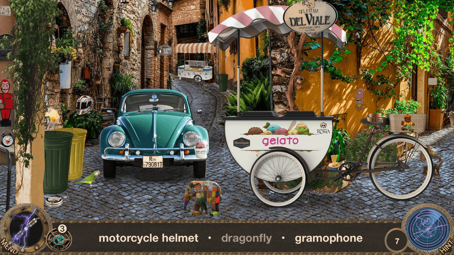 Rome: The Mystery of the Chronovisor - Hidden Objects #0