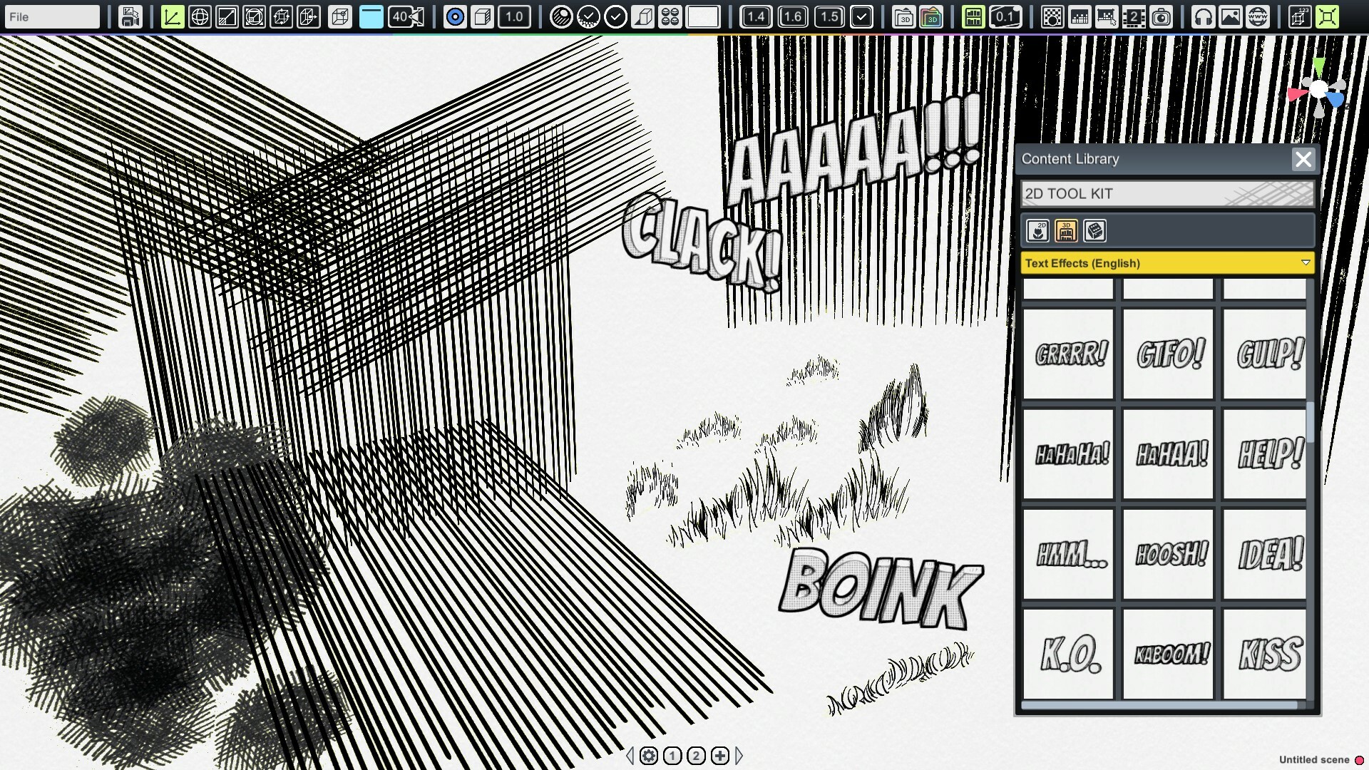 MangaKa - 2D Tool Kit PC gameplay screenshot 1 of 7