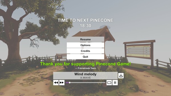Pinecone Game - Supporter pack for steam Pinecone Game - Supporter pack for steam